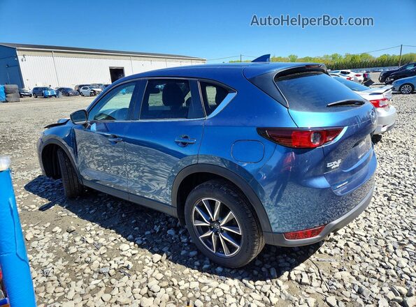 JM3KFBCM7J0409588 2018 MAZDA CX-5 Blue Tył lewy