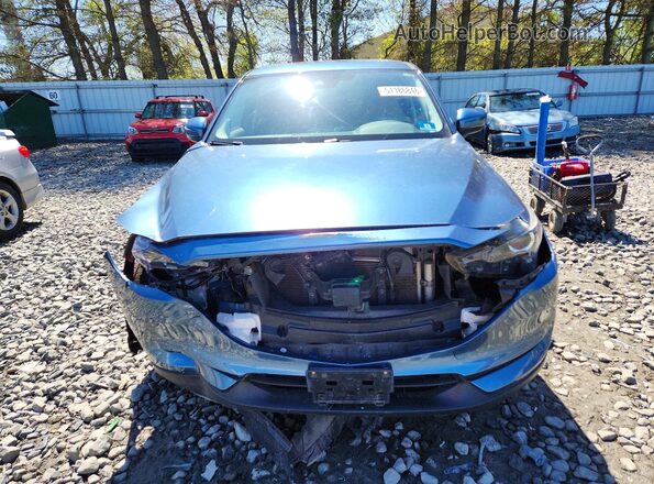 JM3KFBCM7J0409588 2018 MAZDA CX-5 Blue Widok z przodu