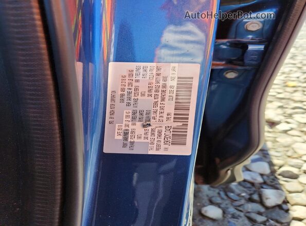 JM3KFBCM7J0409588 2018 MAZDA CX-5 Blue Widok naklejki z numerem VIN
