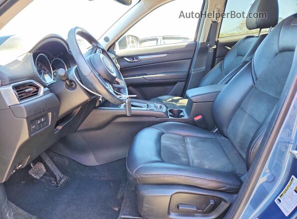 JM3KFBCM7J0409588 2018 MAZDA CX-5 Blue Widok wnętrza z przodu