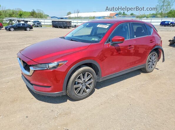 JM3KFBCM7J0430909 2018 MAZDA CX-5 Red Przód lewy