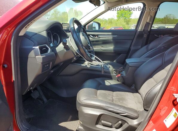 JM3KFBCM7J0430909 2018 MAZDA CX-5 Red Widok wnętrza z przodu