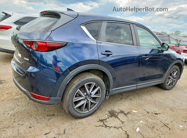 JM3KFBCM7J0440811 2018 MAZDA CX-5 Blue Задня права чверть