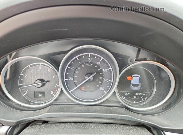 JM3KFBCM7J0440811 2018 MAZDA CX-5 Blue Вид щитка приладів