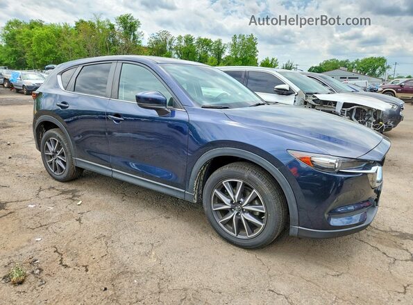 JM3KFBCM7J0440811 2018 MAZDA CX-5 Blue Передня права чверть