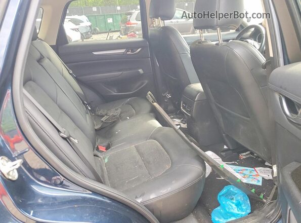 JM3KFBCM7L0738925 2020 MAZDA CX-5 Blue Widok wnętrza z tyłu