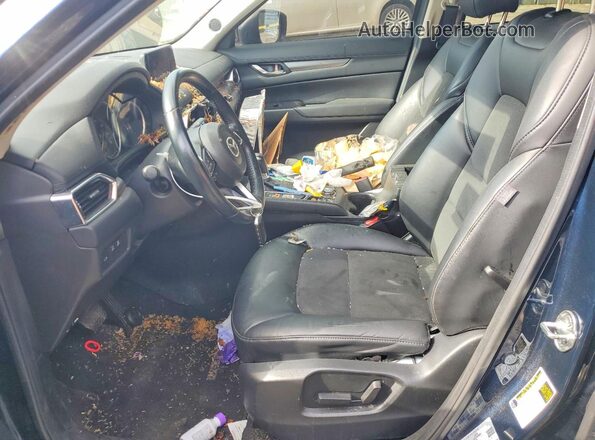 JM3KFBCM7L0738925 2020 MAZDA CX-5 Blue Widok wnętrza z przodu