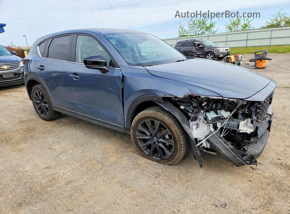 JM3KFBCM7N1577618 2022 MAZDA CX-5 Blue Przód prawy
