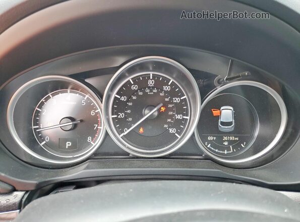 JM3KFBCM7P0271334 2023 MAZDA CX-5 Серый Вид щитка приборов
