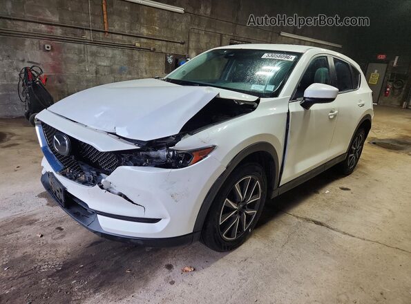 JM3KFBCM8J0353256 2018 MAZDA CX-5 White Առջևի ձախ երեք քառորդ տեսարան