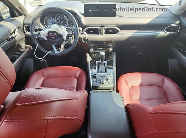 JM3KFBCM8M0327700 2021 MAZDA CX-5 Серый Вид панели приборов