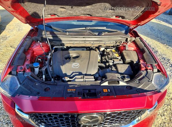 JM3KFBCM8P0132524 2023 MAZDA CX-5 Красный Вид подкапотного пространства