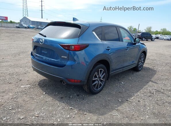 JM3KFBCM9J0420477 2018 MAZDA CX-5 Синий Задняя правая четверть