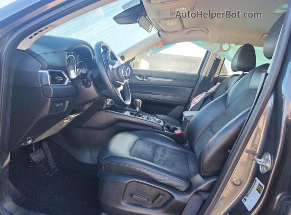 JM3KFBCM9J0435206 2018 MAZDA CX-5 Gray Widok wnętrza z przodu