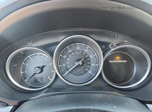 JM3KFBCM9J0435206 2018 MAZDA CX-5 Gray Widok zestawu wskaźników