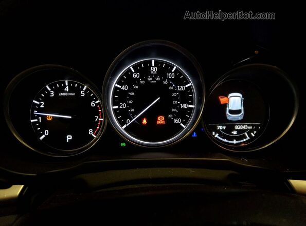 JM3KFBCM9K1672998 2019 MAZDA CX-5 Blue Սարքավորումների վահանակի տեսք