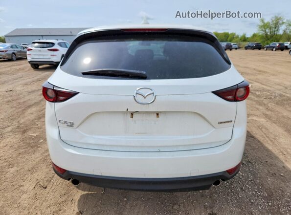 JM3KFBCM9L0857236 2020 MAZDA CX-5 White Вид ззаду