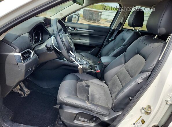 JM3KFBCM9L0857236 2020 MAZDA CX-5 White Вид салону спереду