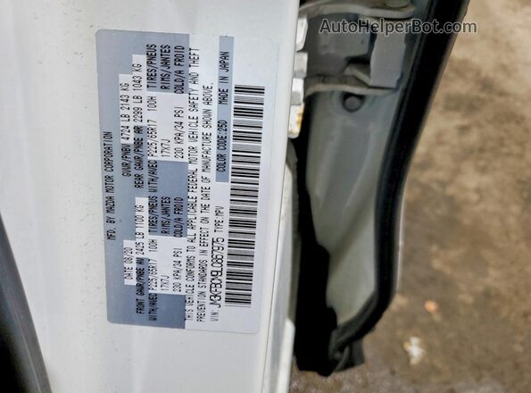 JM3KFBCM9L0867975 2020 MAZDA CX-5 Белый Вид наклейки с VIN-кодом
