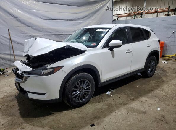 JM3KFBCM9L0867975 2020 MAZDA CX-5 Белый Передняя левая четверть