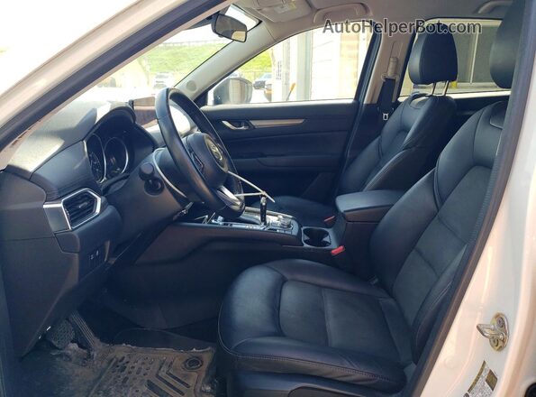 JM3KFBCM9L1865329 2020 MAZDA CX-5 White Widok wnętrza z przodu