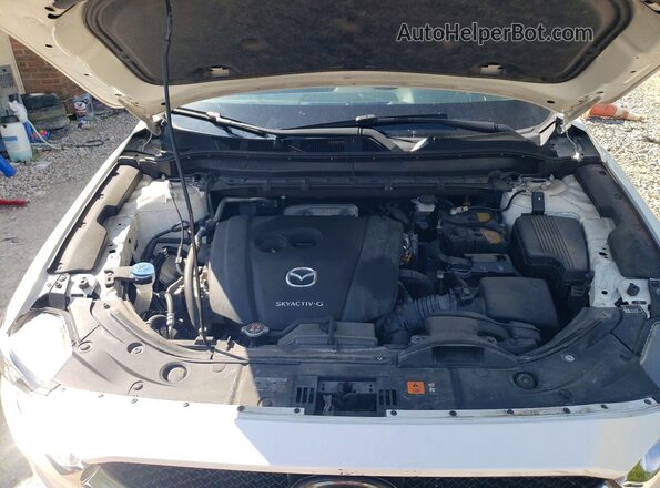 JM3KFBCM9L1865329 2020 MAZDA CX-5 White Widok komory silnika