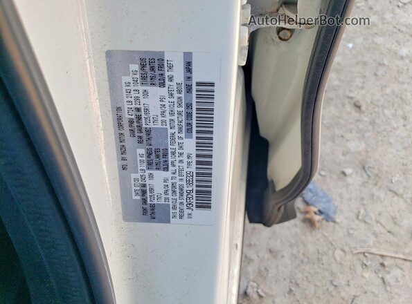 JM3KFBCM9L1865329 2020 MAZDA CX-5 White Widok naklejki z numerem VIN