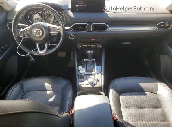 JM3KFBCM9M0487228 2021 MAZDA CX-5 Black Вид панелі приладів
