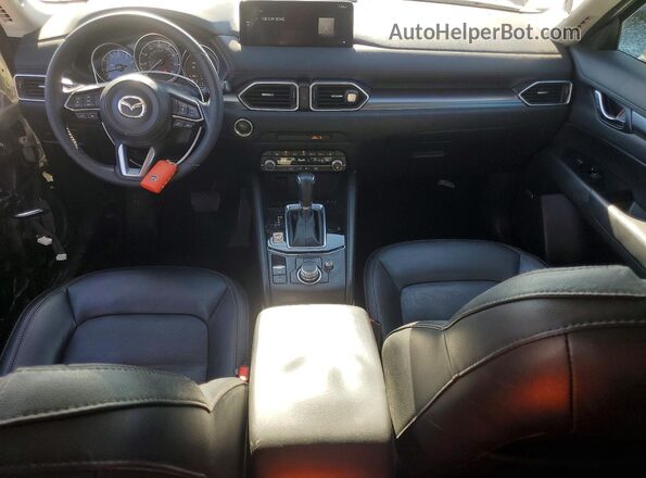 JM3KFBCM9M0490047 2021 MAZDA CX-5 White Widok deski rozdzielczej