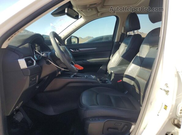 JM3KFBCM9M0490047 2021 MAZDA CX-5 White Widok wnętrza z przodu