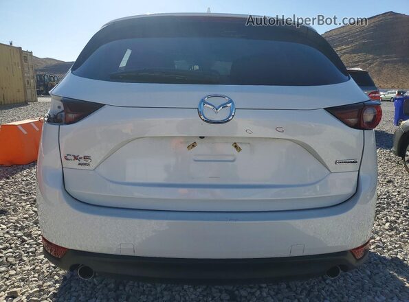JM3KFBCM9M0490047 2021 MAZDA CX-5 White Widok z tyłu
