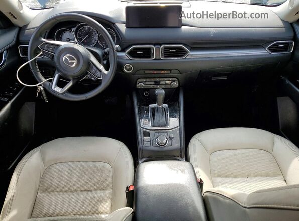 JM3KFBCM9P0190982 2023 MAZDA CX-5 Blue Вид панелі приладів