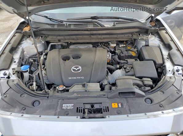 JM3KFBCMXL0724047 2020 MAZDA CX-5 Серебряный Вид подкапотного пространства