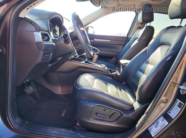 JM3KFBCMXN1547707 2022 MAZDA CX-5 Gray Widok wnętrza z przodu