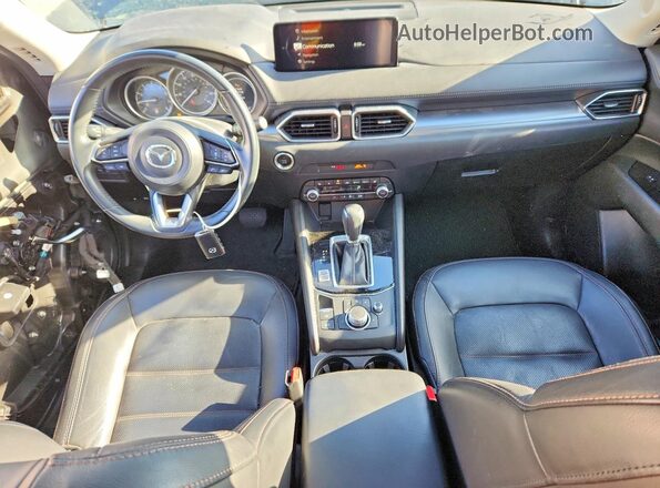 JM3KFBCMXN1547707 2022 MAZDA CX-5 Gray Widok deski rozdzielczej