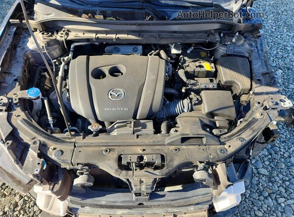 JM3KFBCMXN1547707 2022 MAZDA CX-5 Gray Widok wnętrza z tyłu