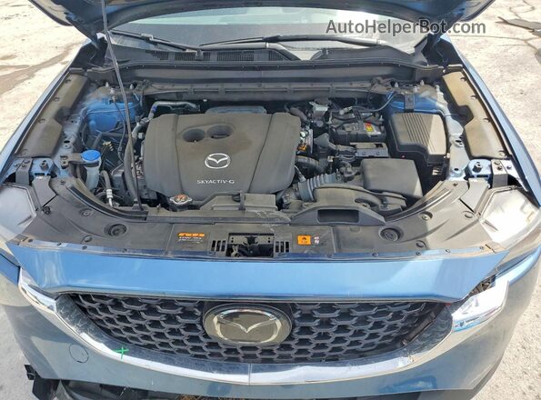 JM3KFBCMXN1571585 2022 MAZDA CX-5 Синий Вид подкапотного пространства