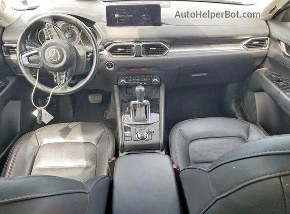 JM3KFBCMXN1571585 2022 MAZDA CX-5 Синий Вид панели приборов