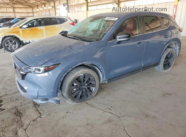 JM3KFBCMXP0155738 2023 MAZDA CX-5 Синий Передняя левая четверть
