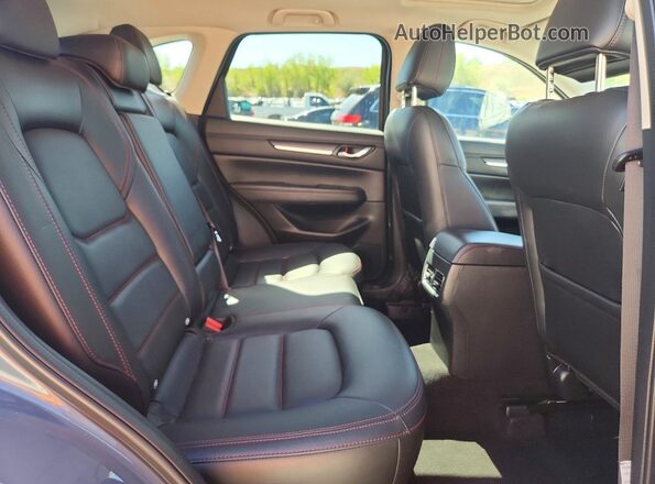JM3KFBCY1M0373937 2021 MAZDA CX-5 Синий Вид задней части салона