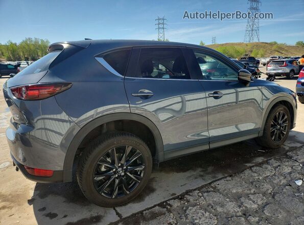 JM3KFBCY1M0373937 2021 MAZDA CX-5 Синий Задняя правая четверть