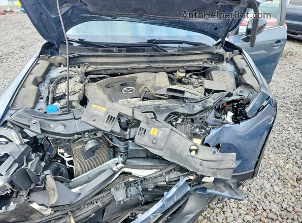 JM3KFBCY2M0466191 2021 MAZDA CX-5 Серый Вид задней части салона