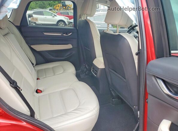 JM3KFBDL1H0174752 2017 MAZDA CX-5 Red უკანა სალონის ხედი