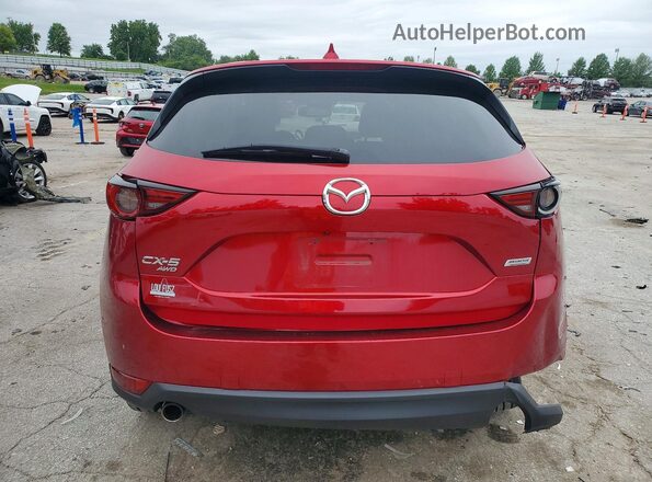 JM3KFBDL1H0174752 2017 MAZDA CX-5 Red უკანა ხედი