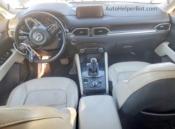 JM3KFBDL2H0159340 2017 MAZDA CX-5 Gray Вид панелі приладів