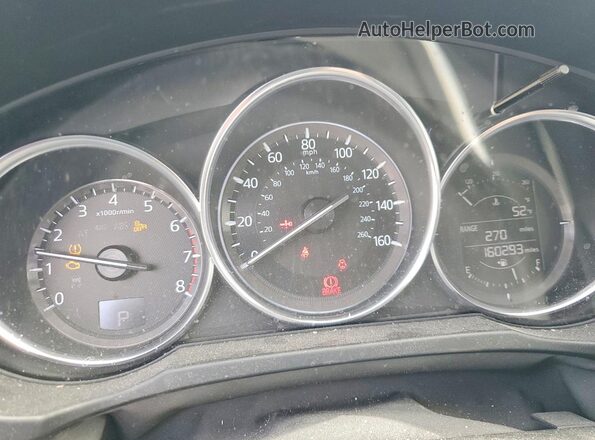 JM3KFBDL2H0227586 2017 MAZDA CX-5 Черный Вид щитка приборов
