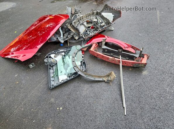 JM3KFBDL5H0144976 2017 MAZDA CX-5 Red Vista del compartimento del motor