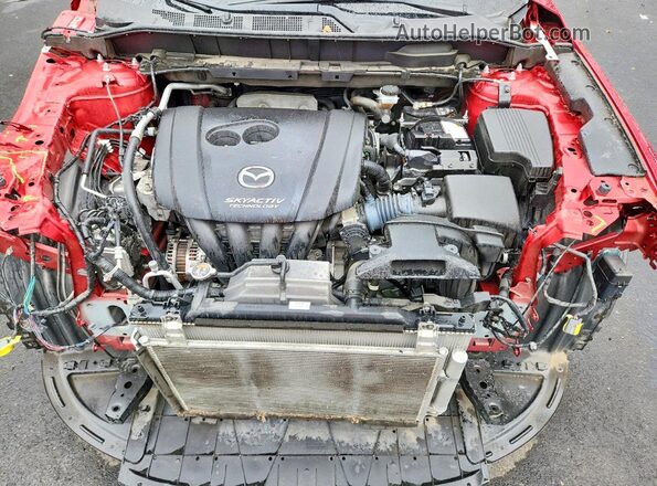 JM3KFBDL5H0144976 2017 MAZDA CX-5 Red Vista interior trasera
