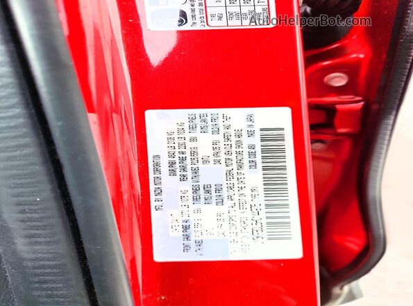 JM3KFBDL5H0144976 2017 MAZDA CX-5 Red Vista de la etiqueta del VIN