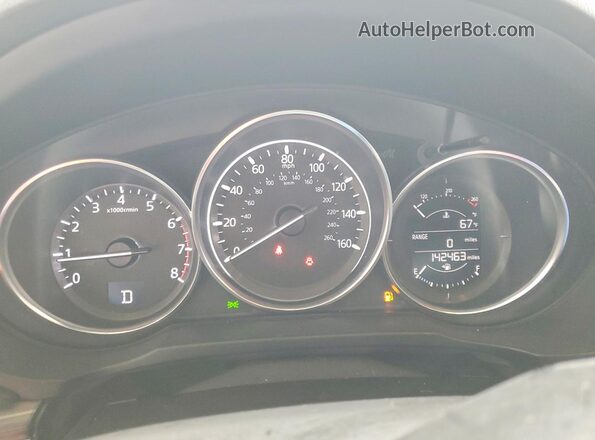JM3KFBDL5H0222561 2017 MAZDA CX-5 Черный Вид щитка приборов